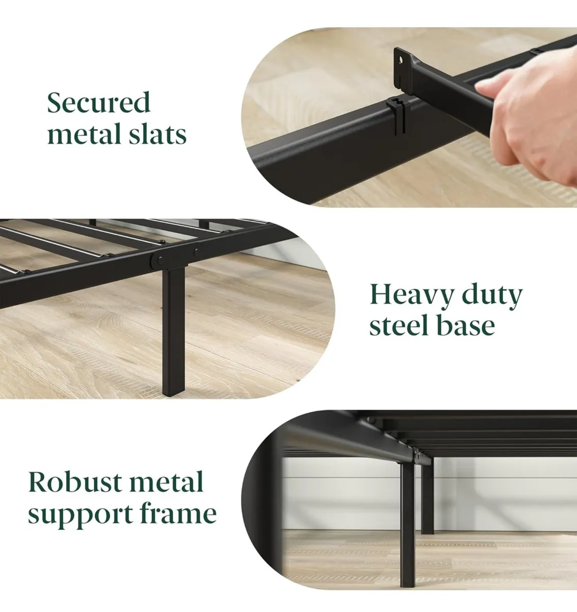 Single Bed Frame – Bed 90x190 cm - Image 3