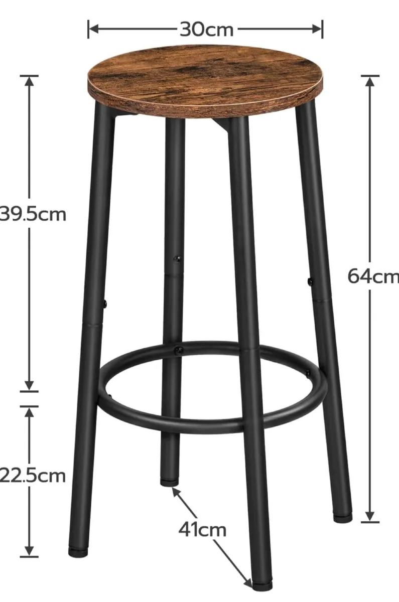 Bar Stools Set of 4 - Image 3