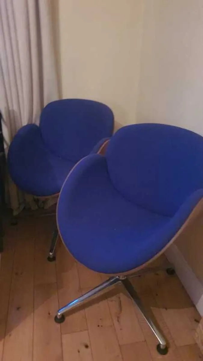 Spirit Designer Armchairs - Four Star - Wood  - Swivel - Image 3