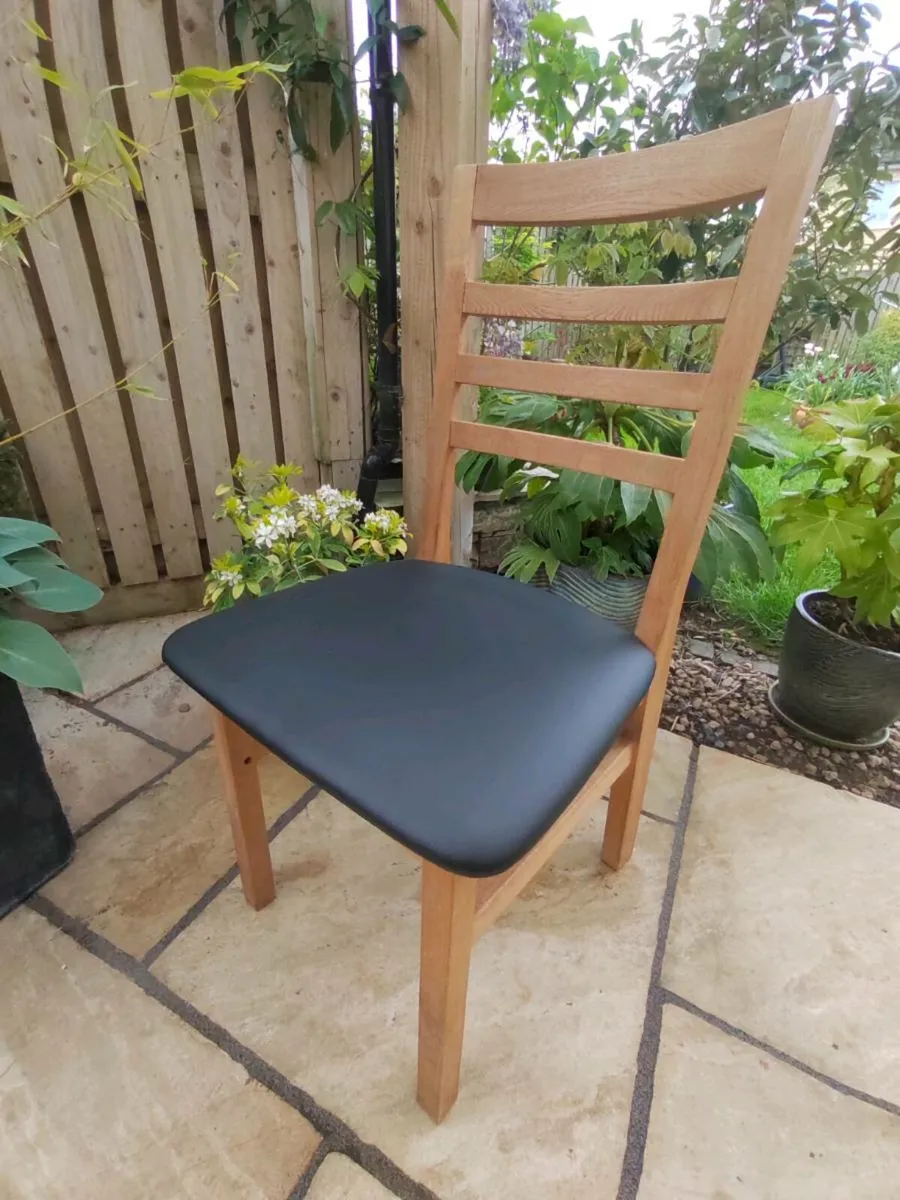 6 kitchen dining chairs - Image 3