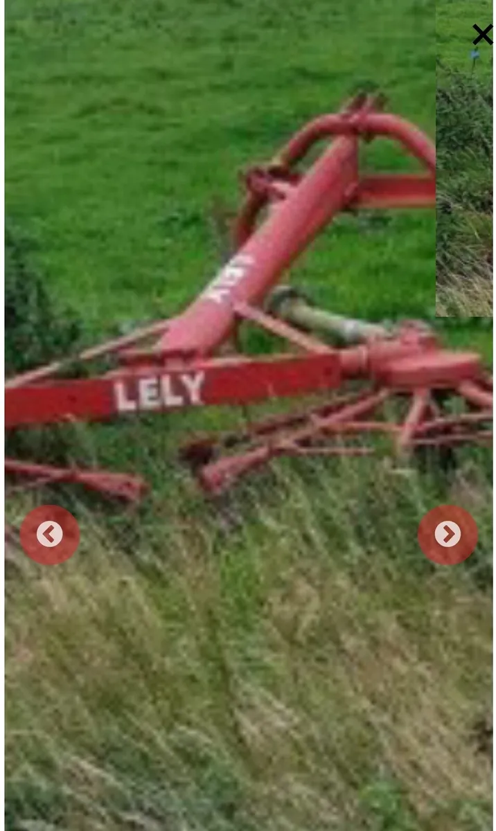 LELY GEMINI HAY GRASS TEDDER, GOOD CONDITION. - Image 1