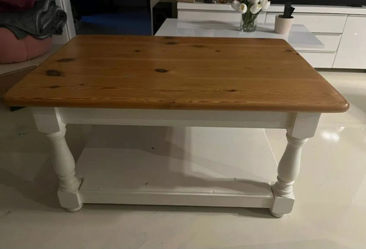 Wooden Coffee Table - Image 1