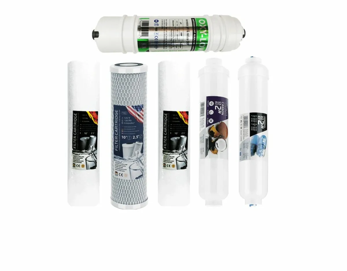 Replacement cartridges Reverse Osmosis System RO8 - Image 1