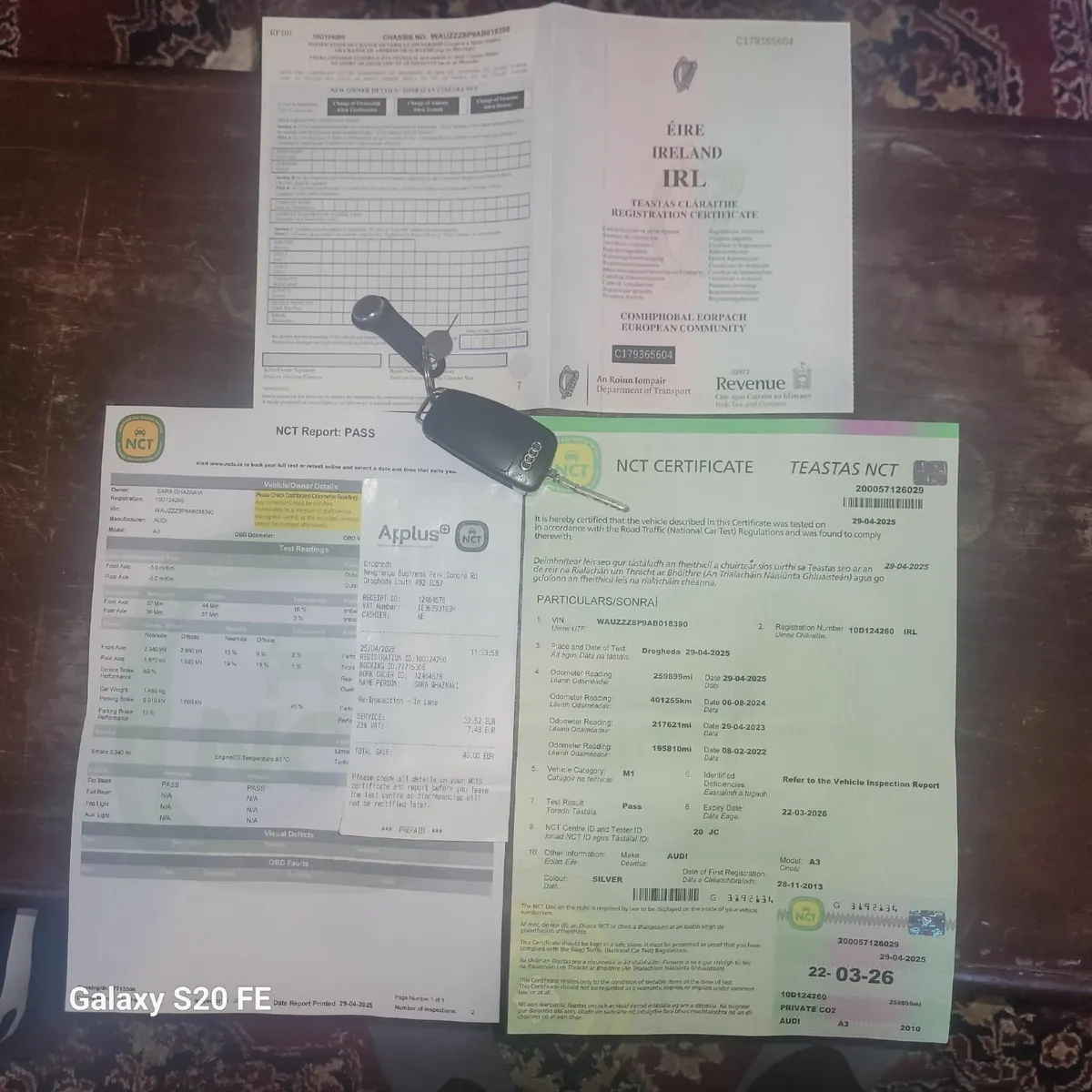10 Audi A3 1.6 TDI new NCT 3/26, Taxed 8/25 - Image 2