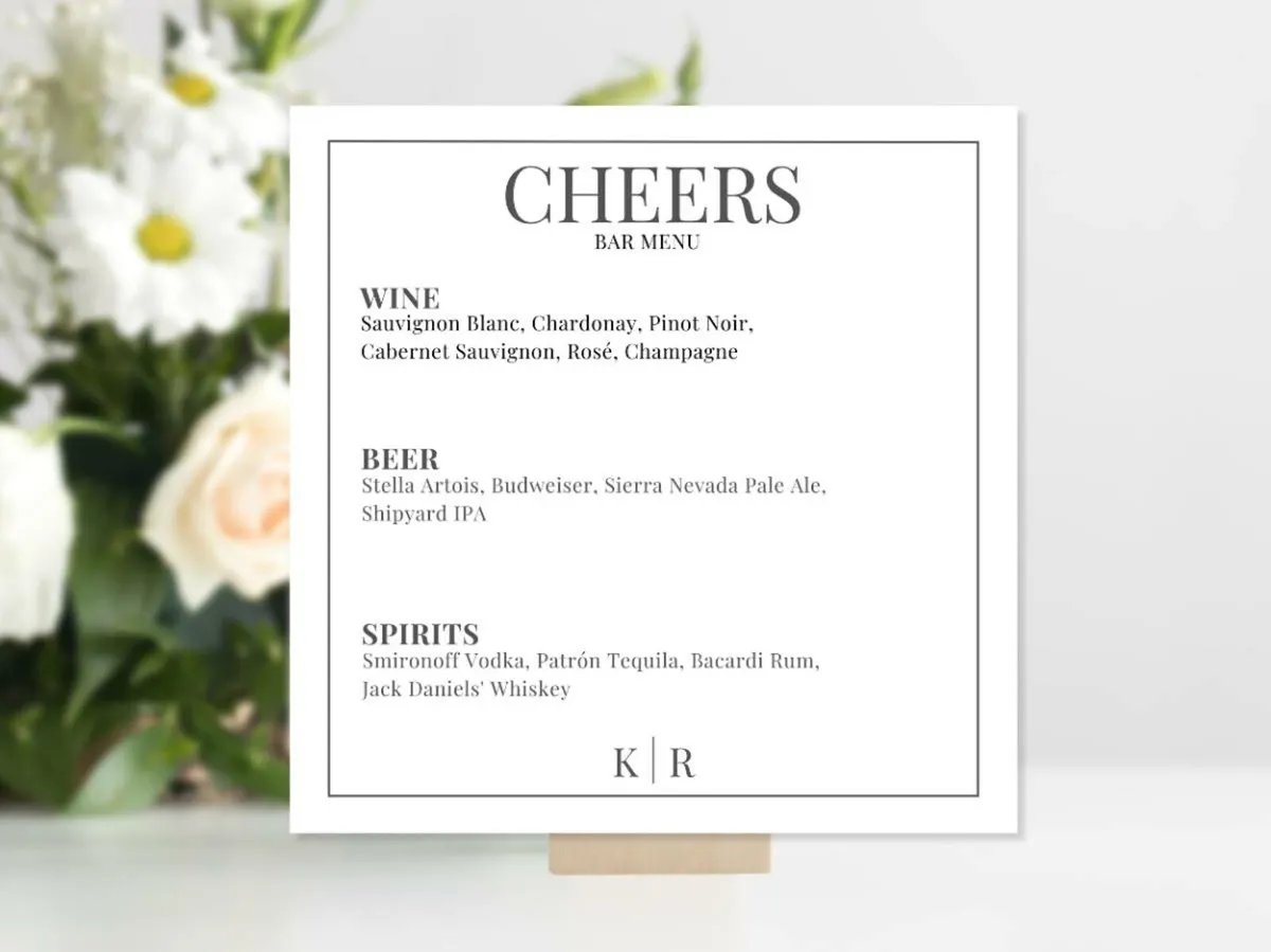 Wedding decorations and signs - Image 1