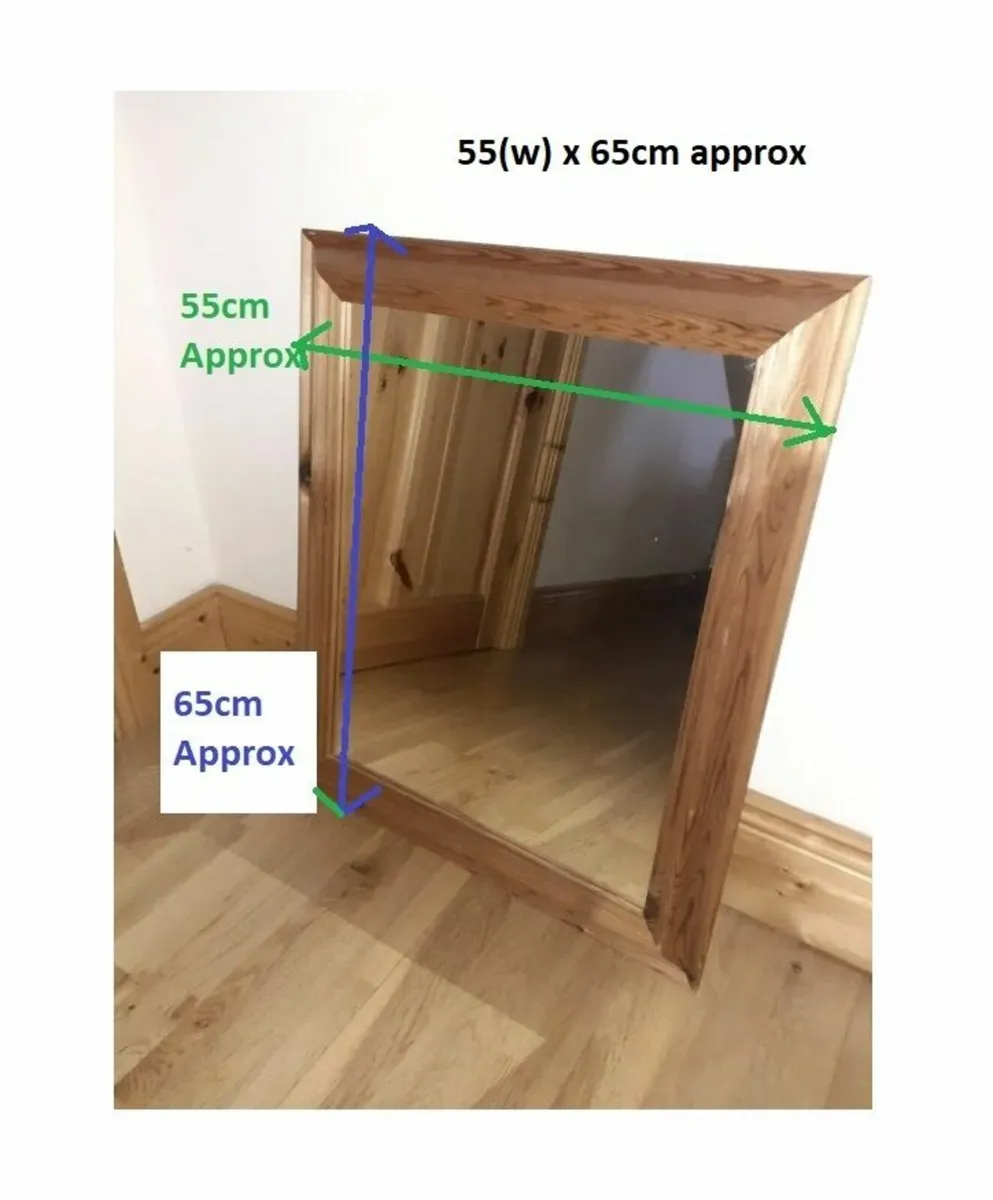 1/2 Price Mirror - size in photo - Image 3