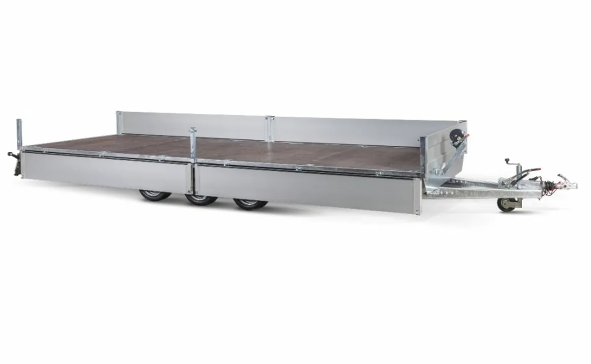Flatbed Trailer ATLAS 4.0 – 2700/3500 kg - Image 1