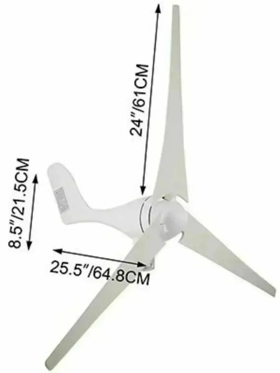 Wind Turbine: 4000W, High-Power Generation - Image 4