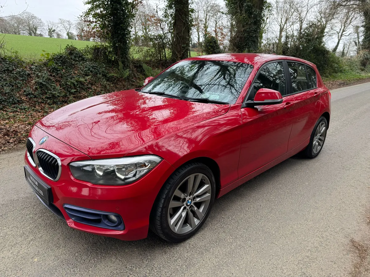 161 BMW 118D 2.0D Automatic Melbourne red €63 P/W - Image 2