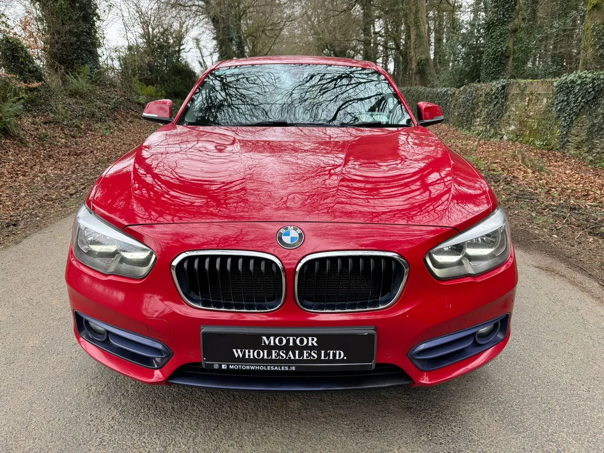 161 BMW 118D 2.0D Automatic Melbourne red €63 P/W - Image 3