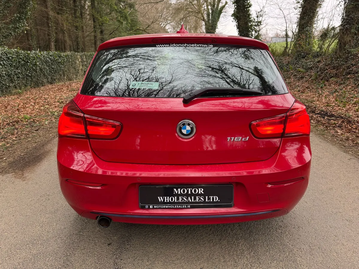 161 BMW 118D 2.0D Automatic Melbourne red €63 P/W - Image 4