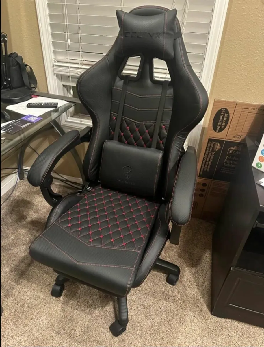 Dowinx Gaming Chair Office With Massage Ergonomic - Image 4