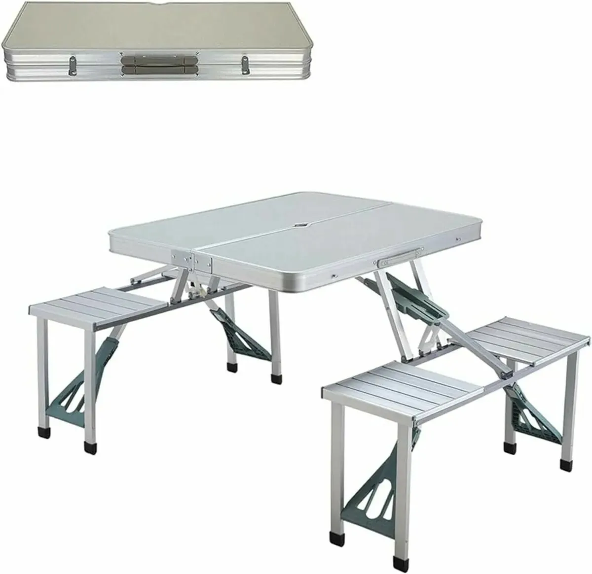 Camping Table with chairs foldable brand new - Image 1