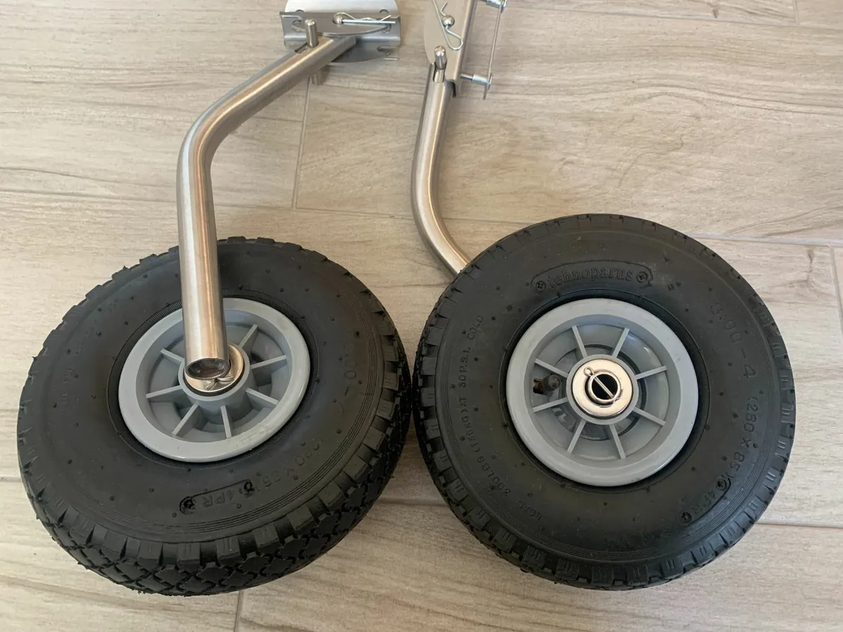 launching wheels stainless steel - Image 1