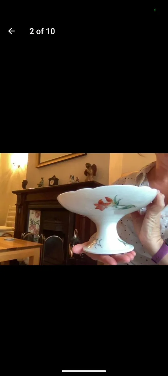 Exceptional vintage French cake stand - Image 2
