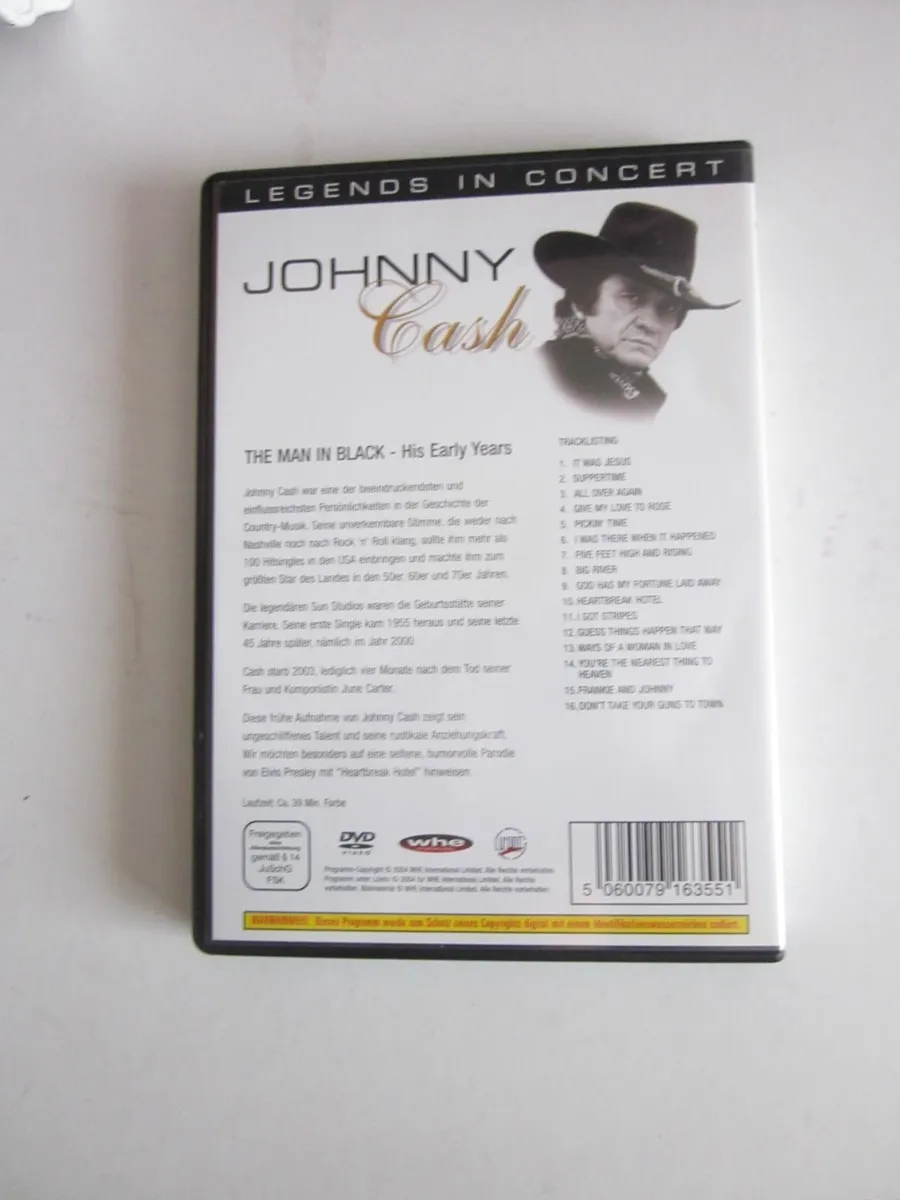 Johnny Cash Man in Black Early Days DVD - Image 3