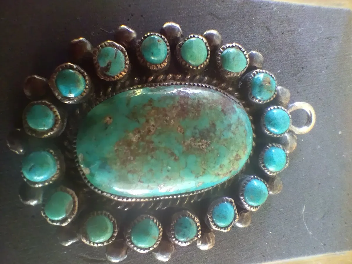 Natural Stone Pendant
Large Vintage Jewellery - Image 3