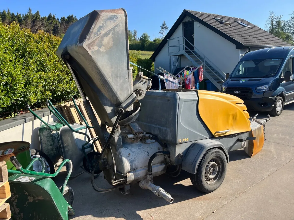 Putzmeister M 740 Screed pump - Image 1