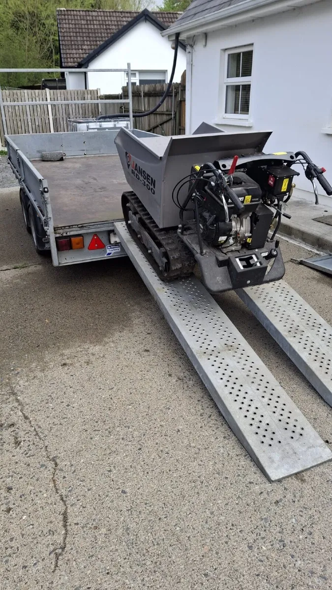 Plant Trailer and Tracked Dumper - Image 2