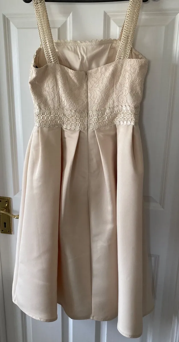 Little Mistress Nude Lacetop Dress - Image 3