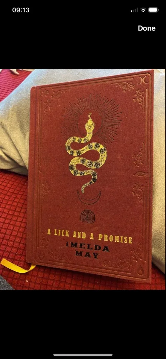 Imelda May Hardback- A Lick & A Promise - Image 1