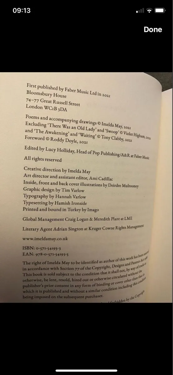 Imelda May Hardback- A Lick & A Promise - Image 4