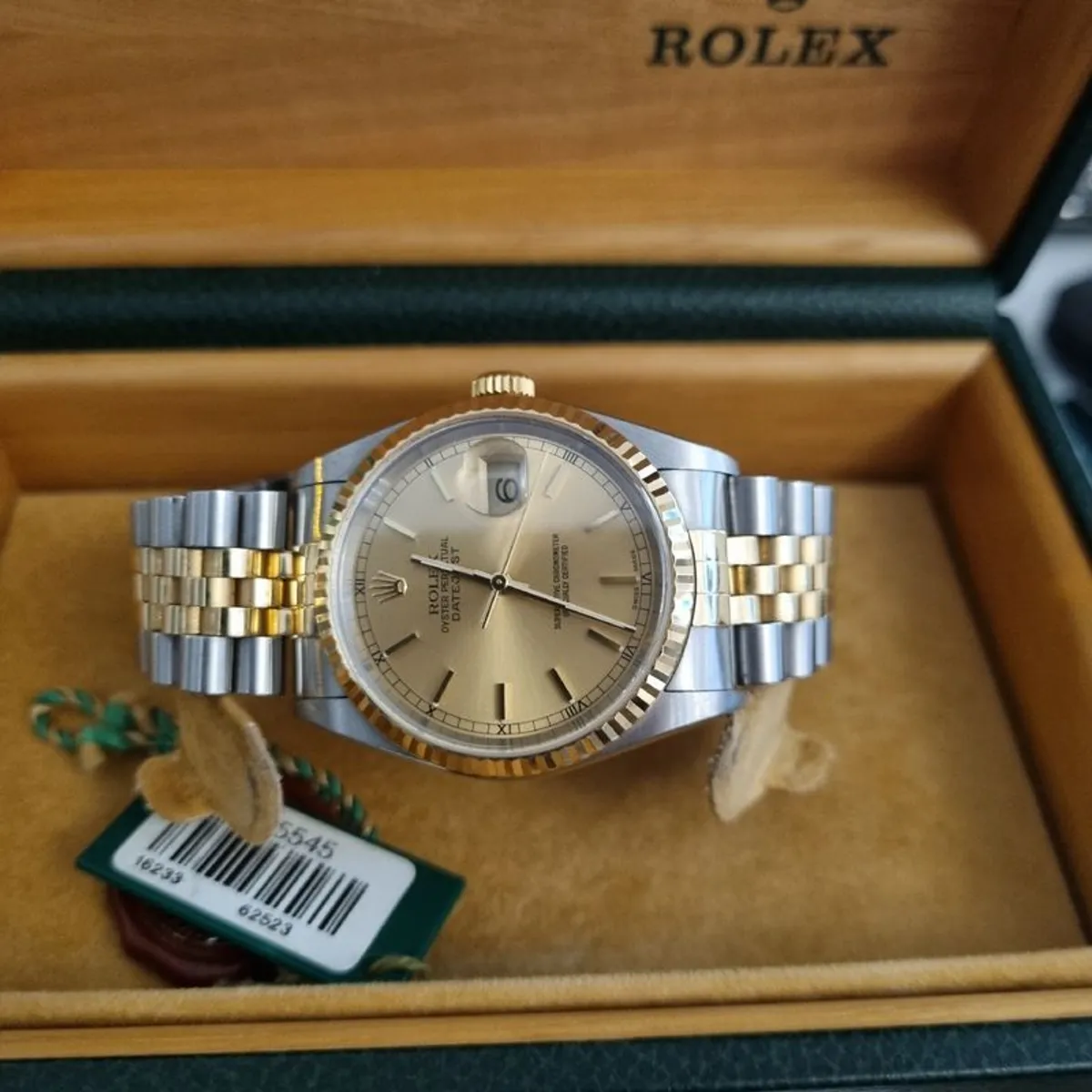 Rolex Datejust just 2003 automatic Gold and Steel - Image 4