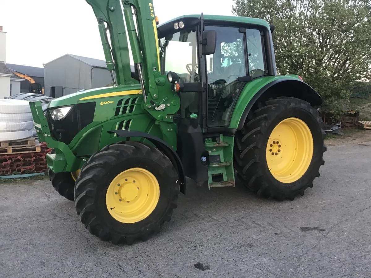 John Deere 6120m with JD 623r Loader - Image 2