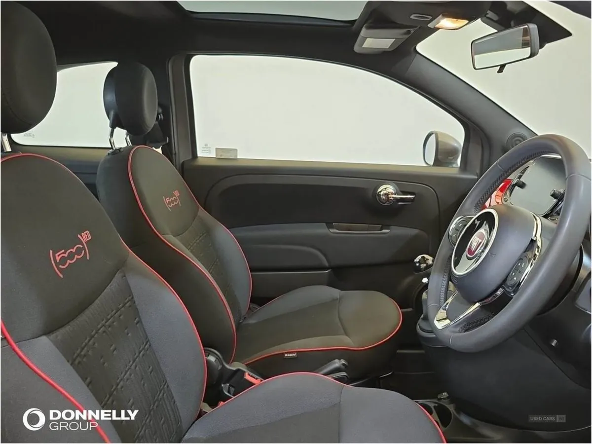 Fiat 500 1.0 Mild Hybrid Red 3dr - Image 3