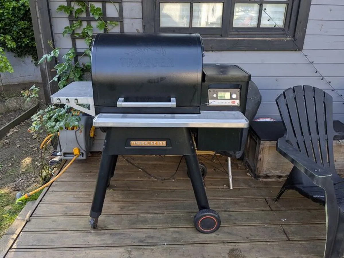 Traeger Timberline 850 Pellet Grill BBQ - Image 1