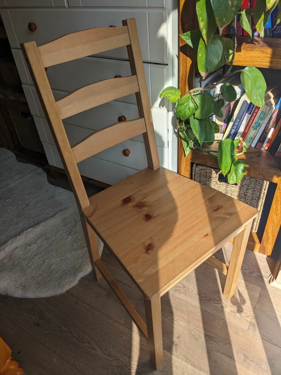 3 Ikea chairs in very good condition - Image 1