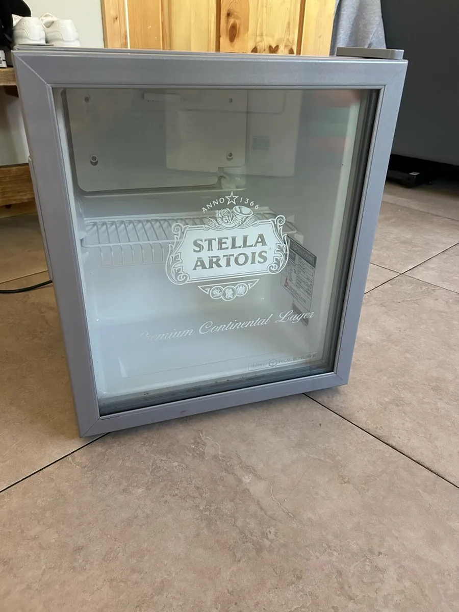 Stella Artois mini fridge - Image 1