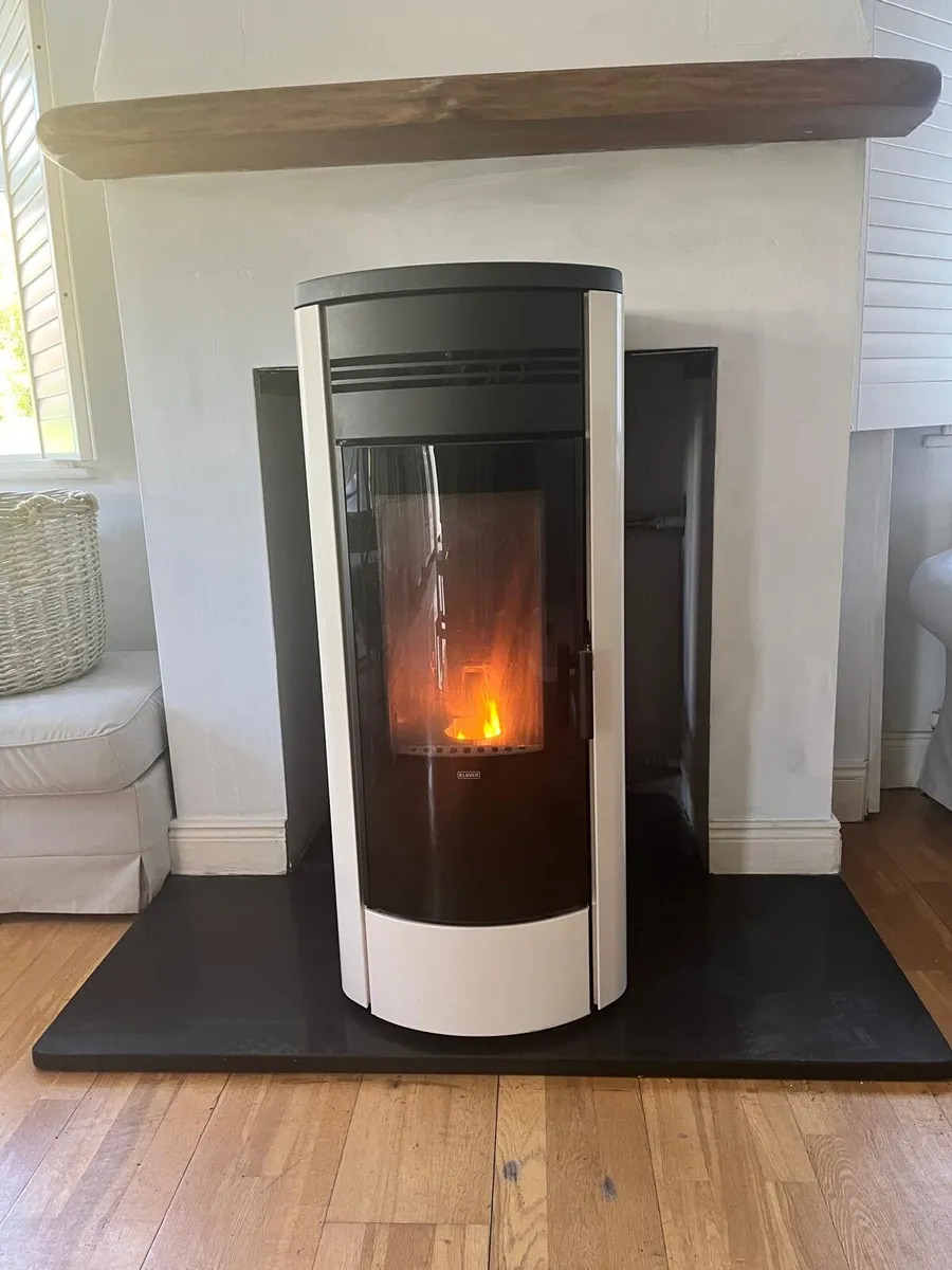 KLOVER 180 Pellet Stove Back Boiler