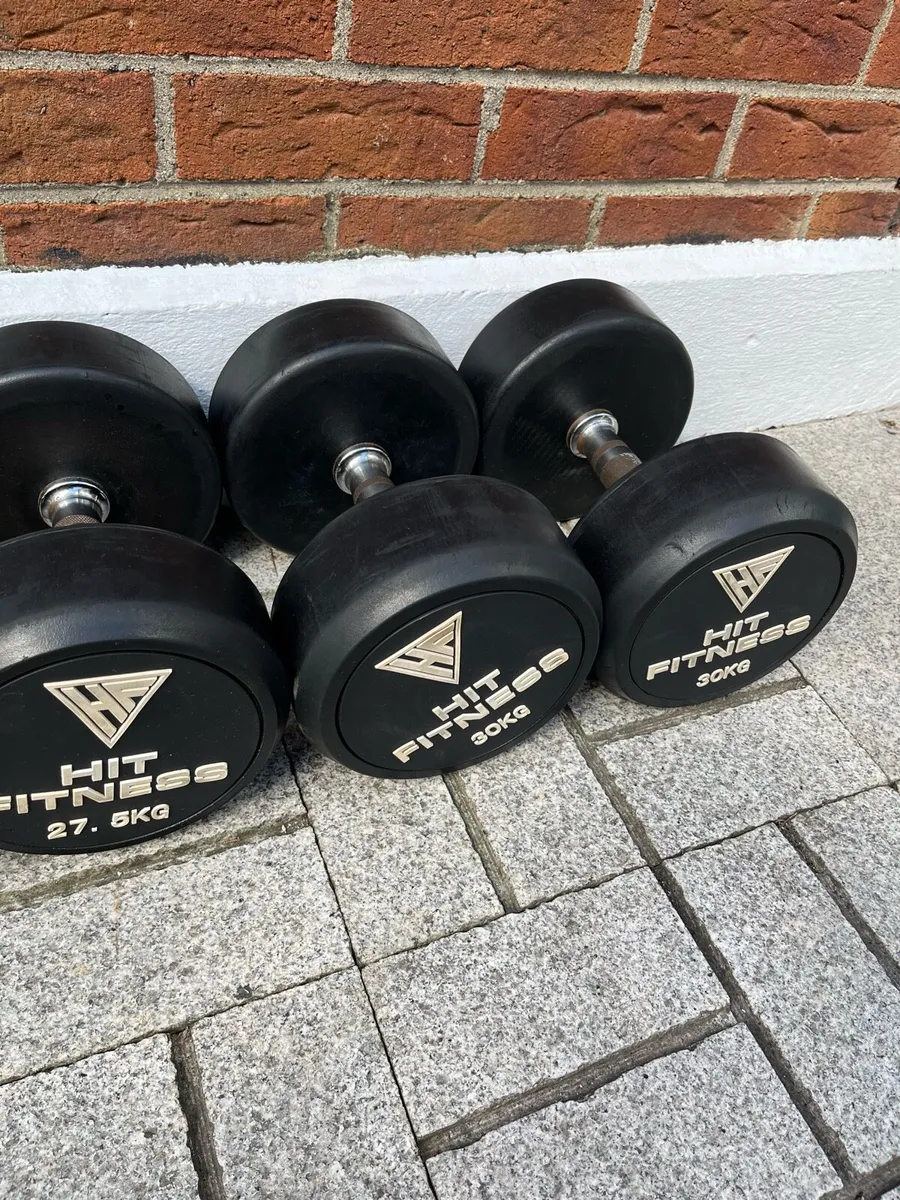 389kg jordan & hit fitness dumbbells - Image 3