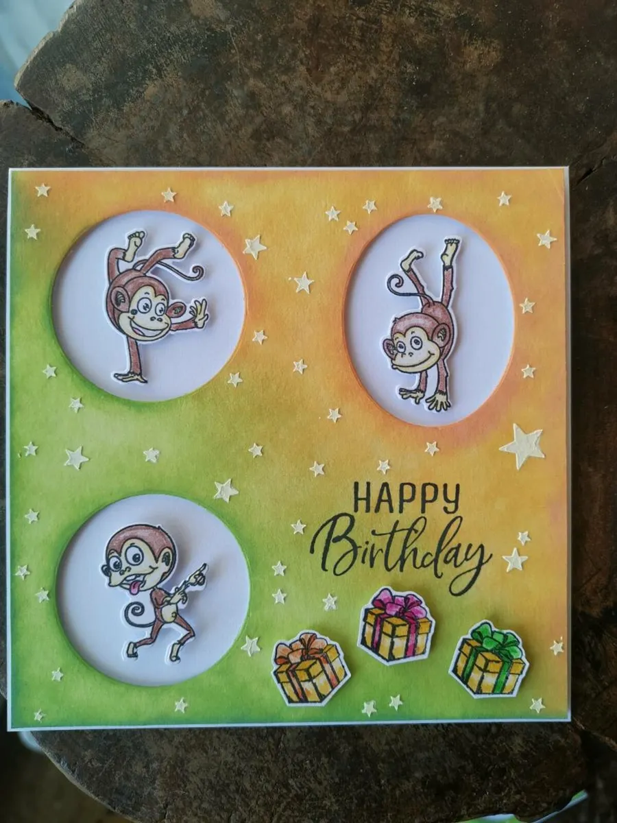Handmade card - Happy birthday. - Image 3
