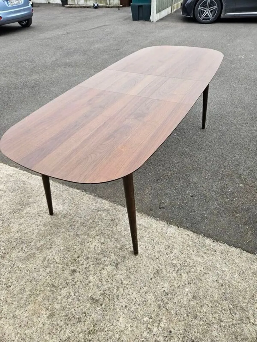 Walnut Kitchen Table - Image 1
