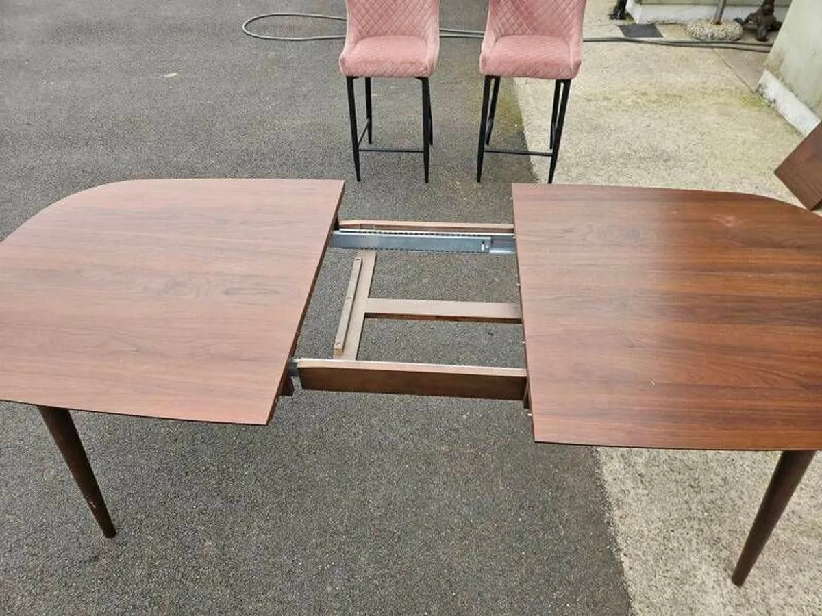 Walnut Kitchen Table - Image 3