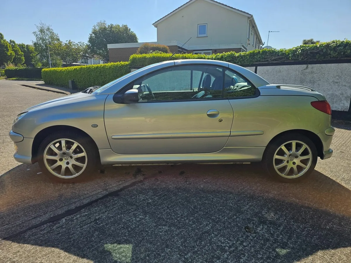 Peugeot 206 CC Convertible LOW MILEAGE NEW NCT - Image 4