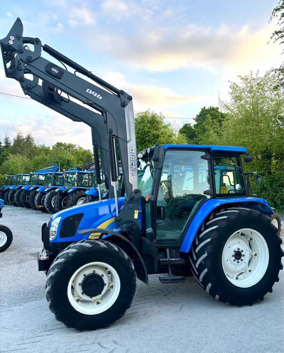 NEW HOLLAND T5060 c/w QUICKE Q46 Loader - Image 2