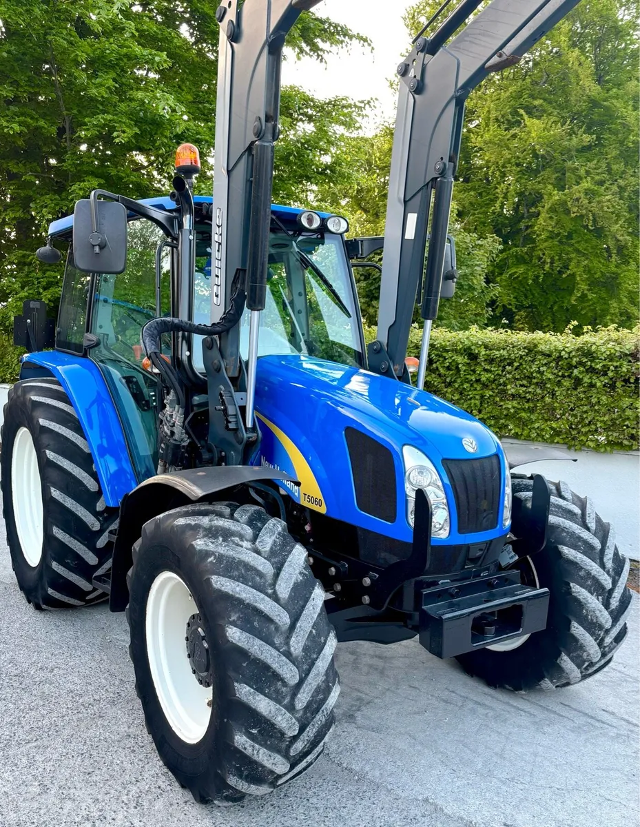 NEW HOLLAND T5060 c/w QUICKE Q46 Loader - Image 3