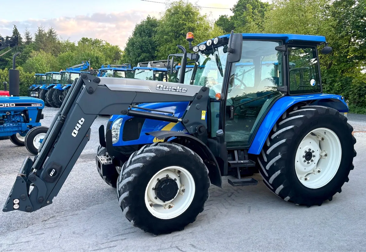 NEW HOLLAND T5060 c/w QUICKE Q46 Loader - Image 4