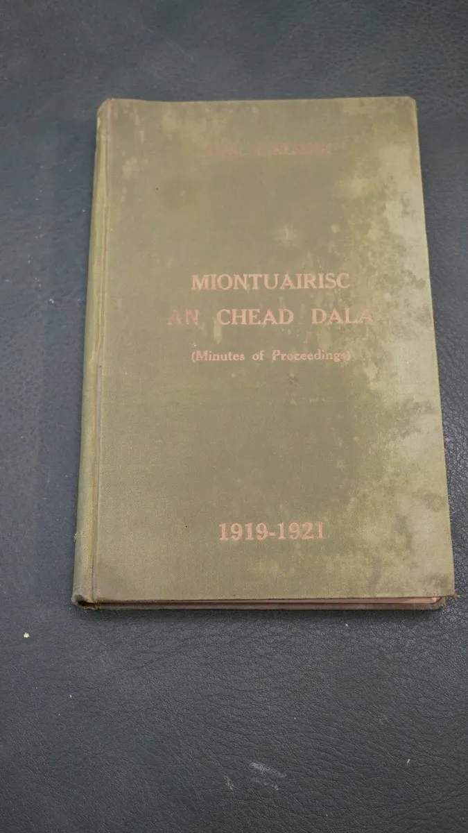 📚Dáil Éireann – Minutes of Proceedings 1919–1921 - Image 1
