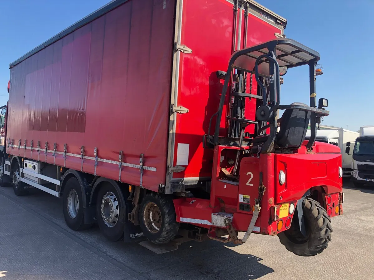 Daf 8x2 curtianside C/w Moffat mounty - Image 2