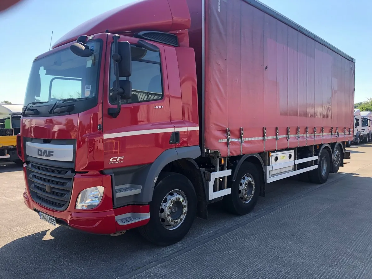 Daf 8x2 curtianside C/w Moffat mounty - Image 4