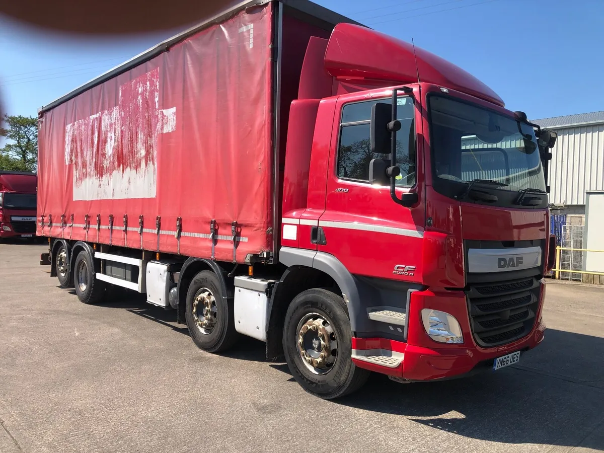 Daf 8x2 curtianside C/w Moffat mounty - Image 3