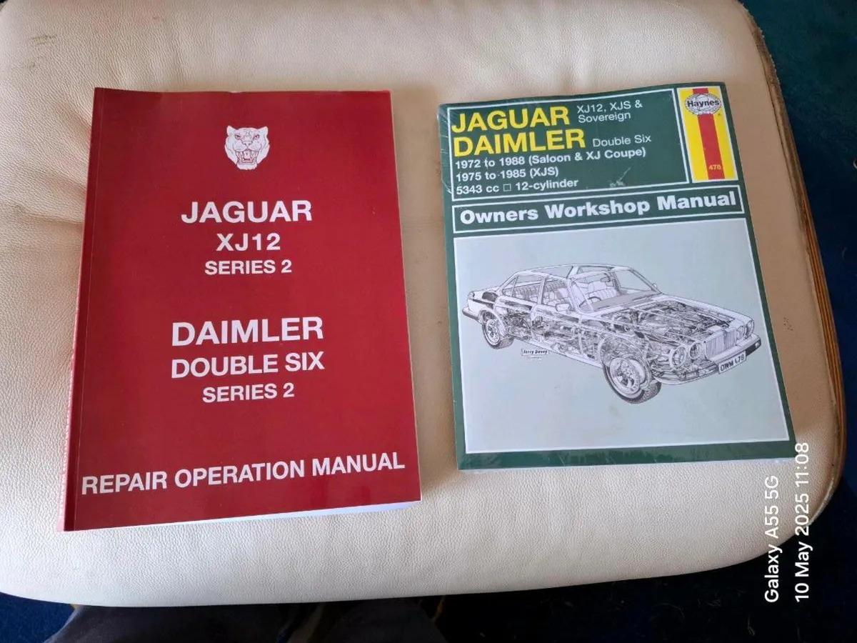 Jaguar/Daimler V12 workshop manuals