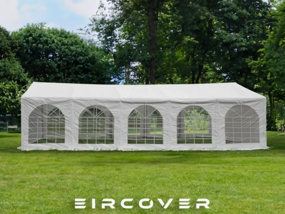 Marquee 4m x 10m PVC cover (13'-33') FREE Delivery - Image 1