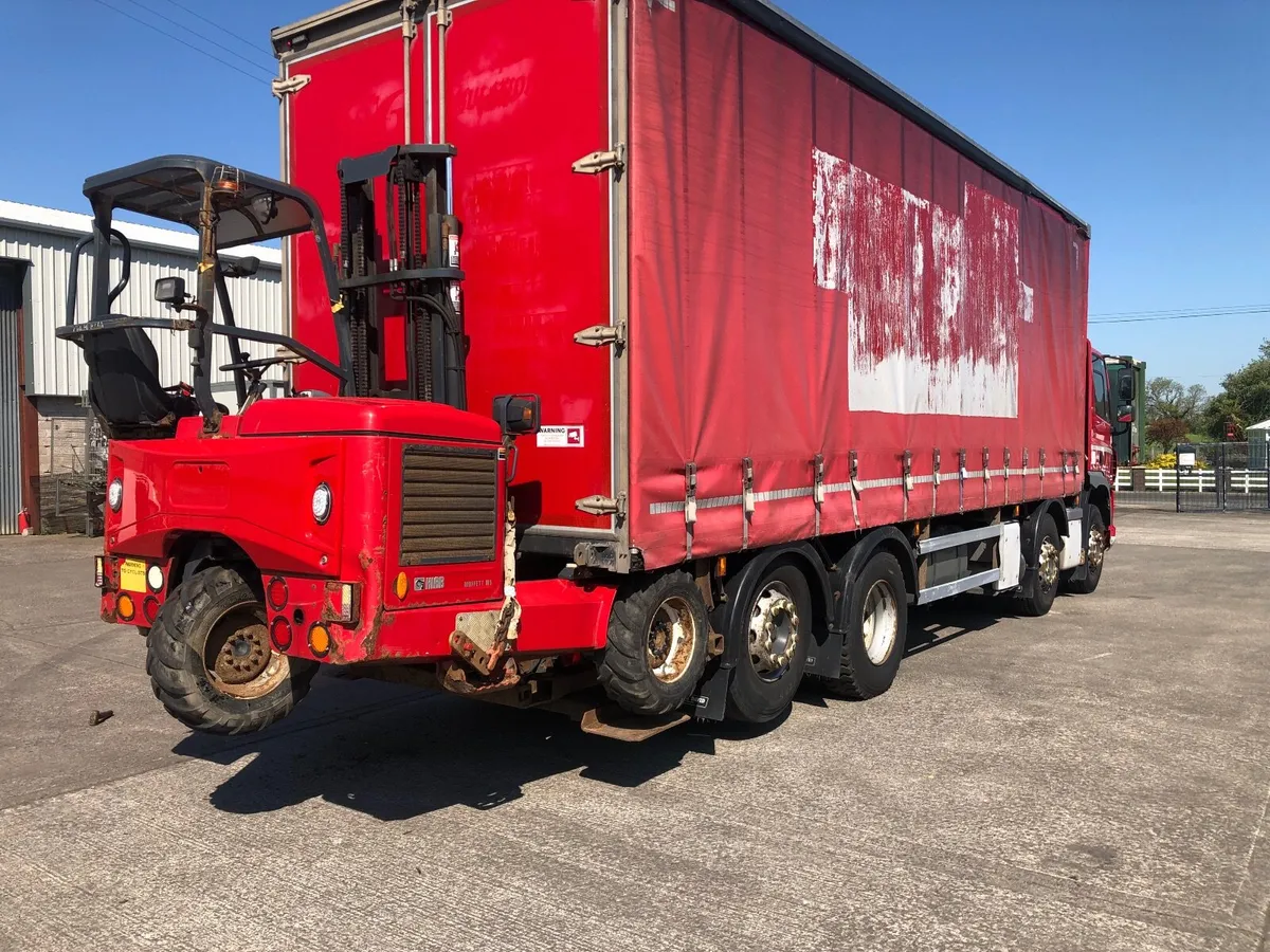 Daf 8x2 curtianside C/w Moffat mounty - Image 1