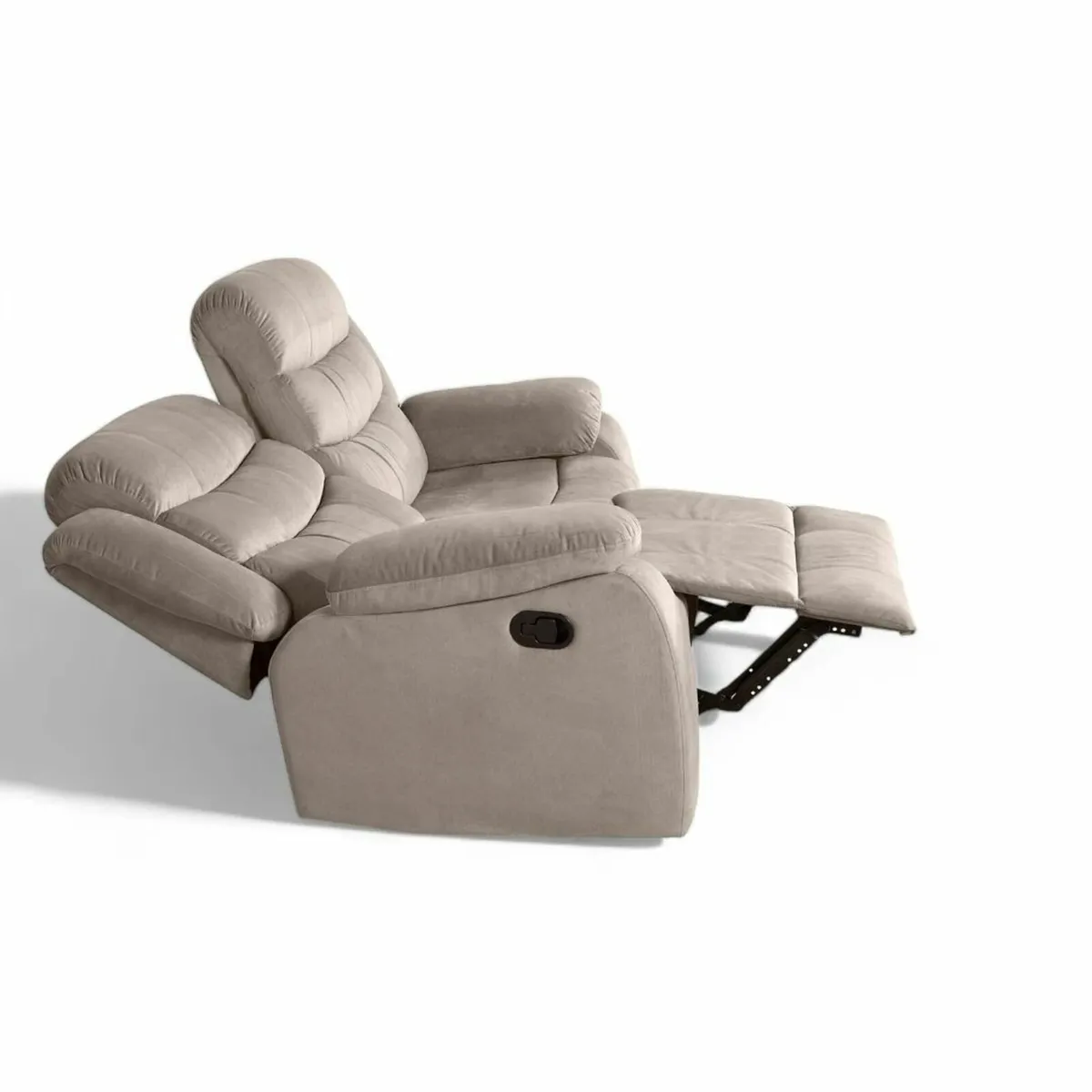 2 seater recliner sofa fabric FREE DELIVERY - Image 2