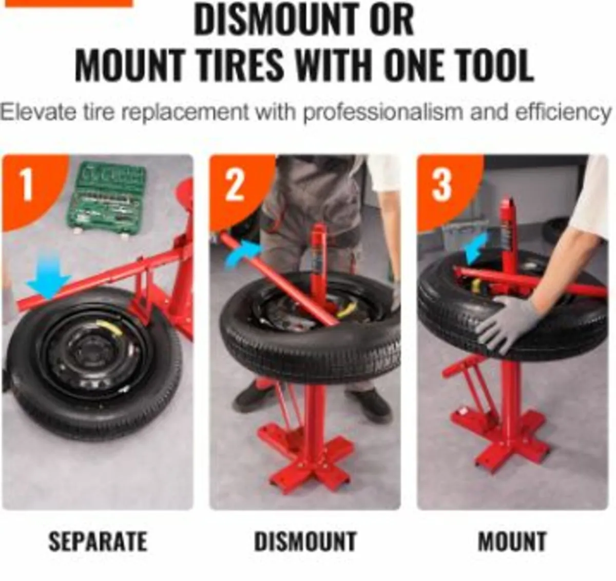 Portable Manual Tire Changer Bead - Image 2